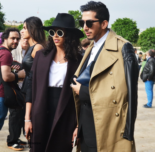 Paris Fashion Week- streetstyle before Elie Saab Spring 2014