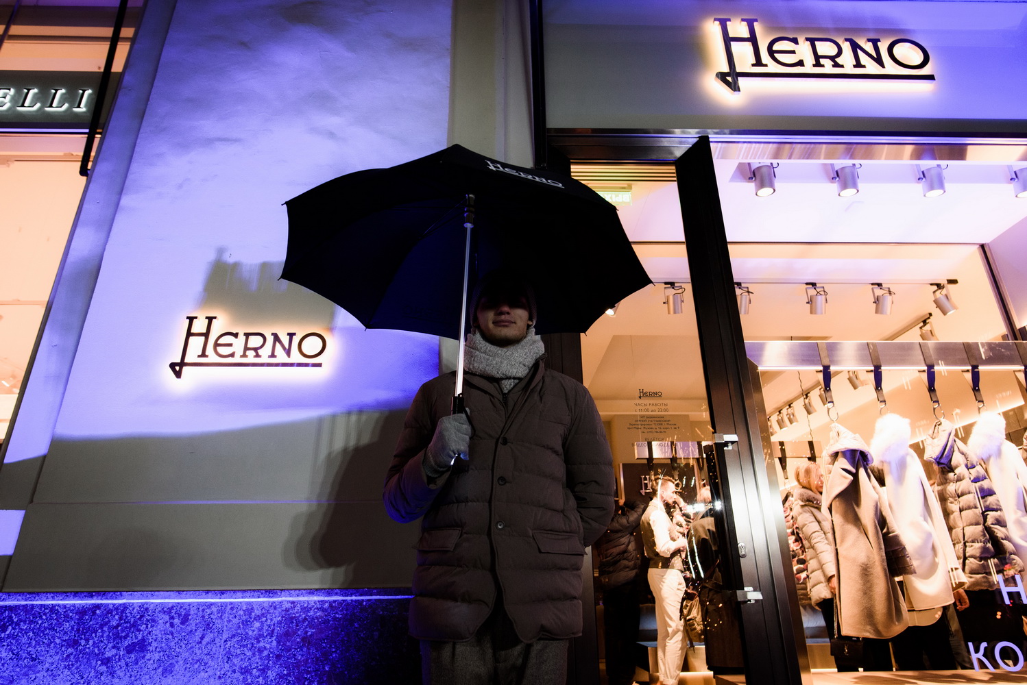 Открытие нового флагманского бутика Herno