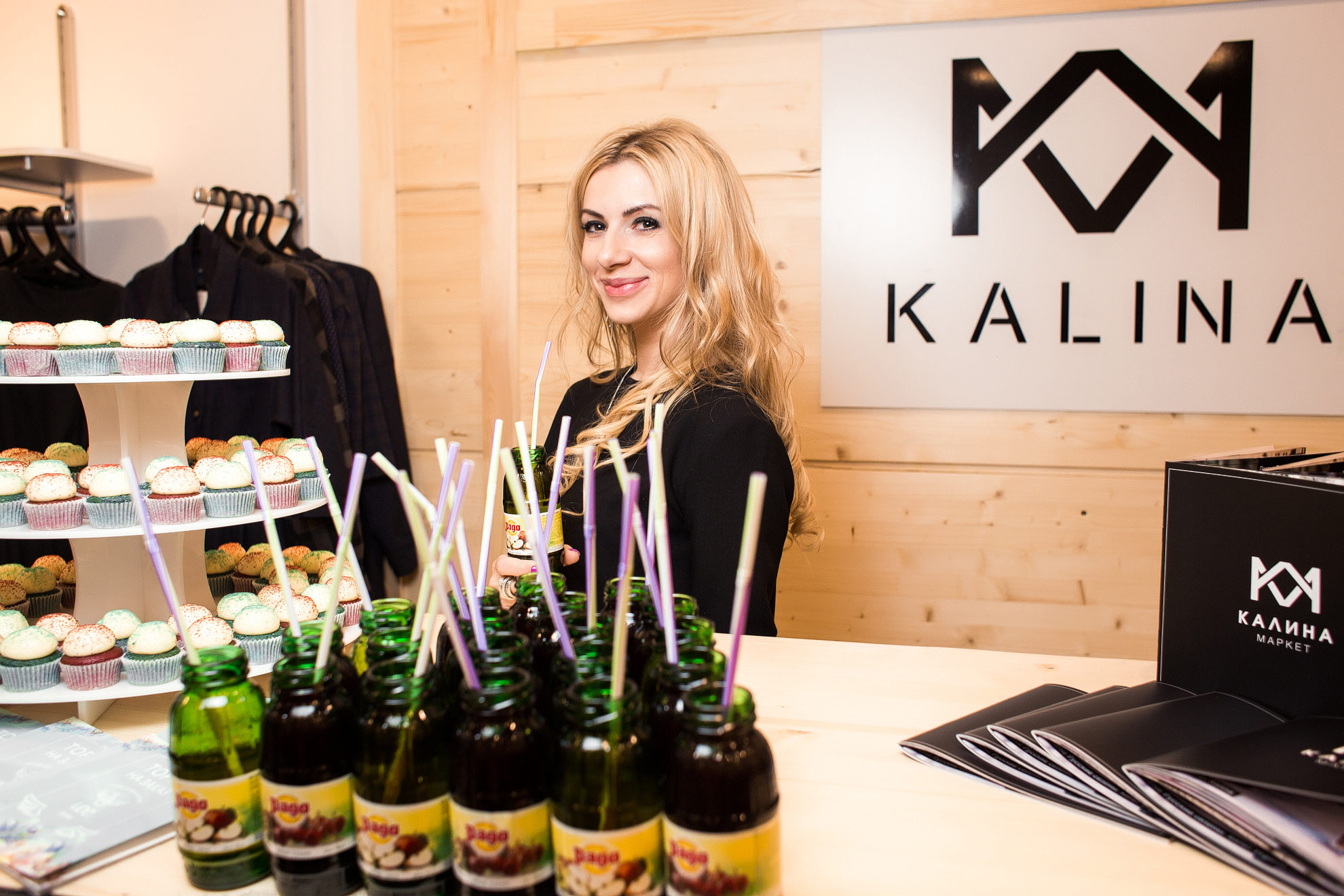 Открытие бутика "Kalina Shop" в ТЦ Метрополис
